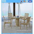 Garden Set Outdoor Dining Set Rattan Chairs and Table